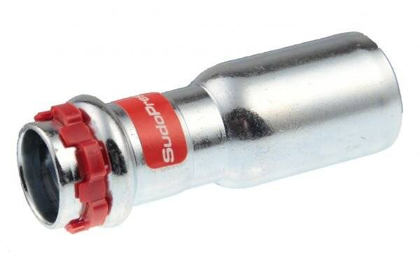 AALBERTS SEPPELFRICKE Red-Nippel SudoPress C-Stah mit LBP-Funktion 18x12 C-St. EPDM O-Ring