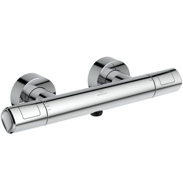 Ideal Standard Brausethermostat Aufputz Ceratherm T100, Ausld. 78mm, Chrom-4