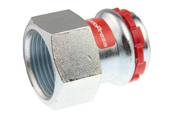 AALBERTS SEPPELFRICKE Überg.-Muffe SudoPressC-Sta mit LBP 42 x Rp1 1/2 C-St. EPDM O-Ring