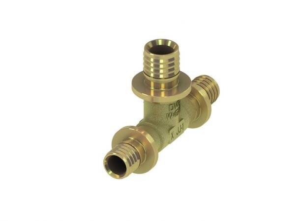 TECEflex T-Stück reduziert Dim. 40 x 32 x 40, Siliziumbronze-0