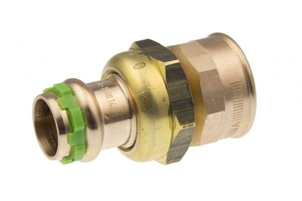 AALBERTS SEPPELFRICKE Verschr. m. IG SudoPress CU m. LBP 15 x Rp1/2 flachd. RG EPDM O-Ring