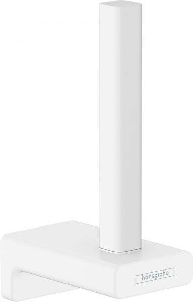 Hansgrohe AddStoris Q Ersatzpapierrollenhalter, Mattweiß-2
