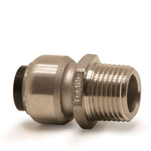 AALBERTS SEPPELFRICKE Überg.-Stck Tectite Edst.lö 22 x R3/4 Edst. EPDM O-Ring