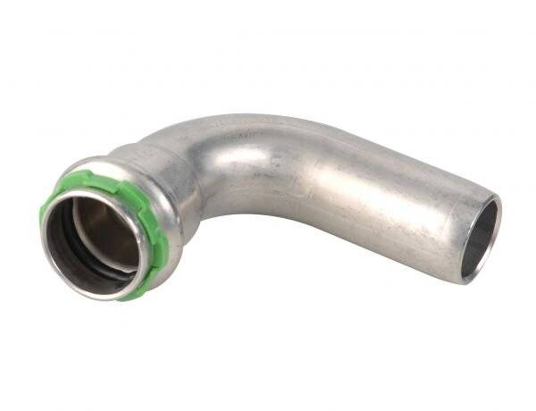 AALBERTS SEPPELFRICKE Bogen SudoPress Edelstahl V mit LBP 15 I/A 90Gr Edst. EPDM O-Ring