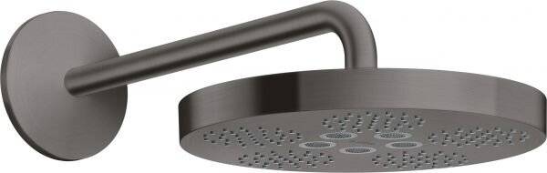Kopfbrause 280 1jet AXOR ONE mit Brausearm brushed black chrome-2