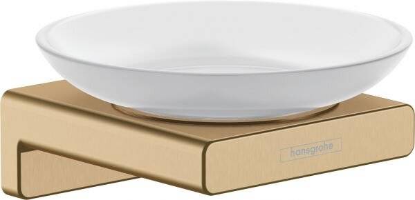 hansgrohe AddStoris Q Seifenschale, Brushed Bronze-4