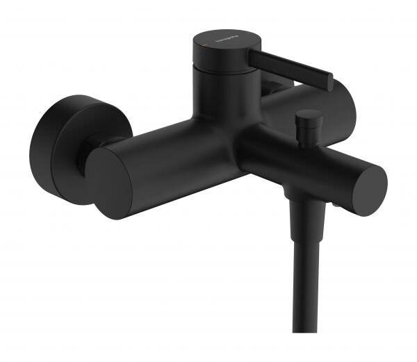 hansgrohe Zesis S Einhebel-Wannenmischer Aufputz, Mattschwarz-0