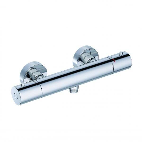 concept 100 Brausethermostat Aufputz chrom
