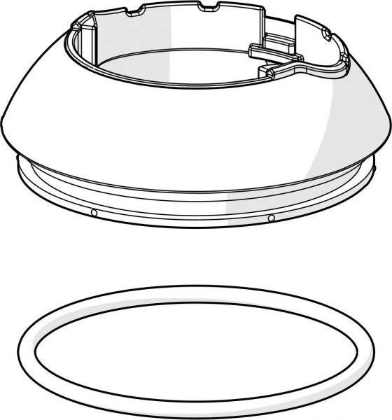 Hansa Designo Abdeckkappe, Chrom, 59913364-2