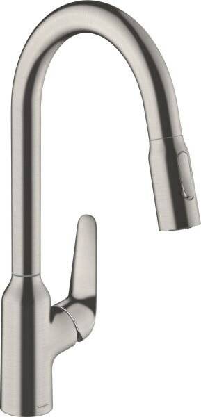 HG Spültischmischer 220 Ausziehbrause M429-H220ST edelstahl-optik-2