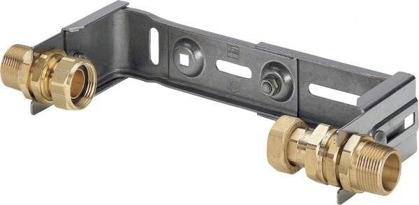 Viega Easytop Wasserzählerbügel 2230.70, Qn 2,5 x R 1" 1", Siliziumbronze-3