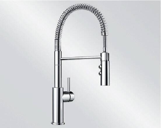 BLANCO Spültisch-EHM CATRIS-S metallische Oberfläche Hochdruck chrom-0