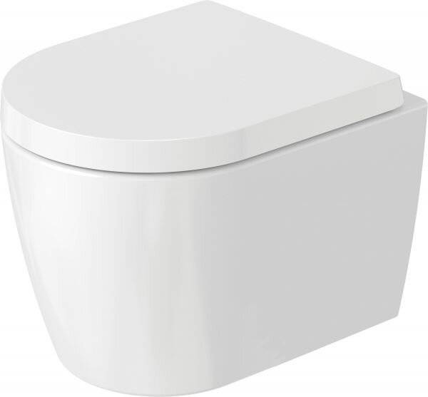 DURAVIT Wand-WC ME by Starck 480mm Weiß/ Seidenmatt,Tiefspüler,rimless,Durafix-5