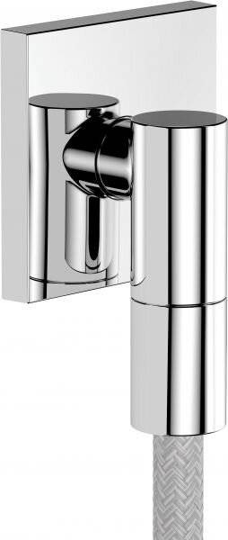 Hansgrohe FixFit Fine E Wandanschluss, Rückflussverhinderer, G 1/2", 25l/min, Metall, Chrom-0