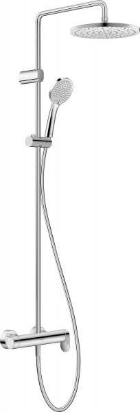 DU Wave Duschsystem, Einh.-Brausemisch. Keramikmischsystem, Chrom HG-3