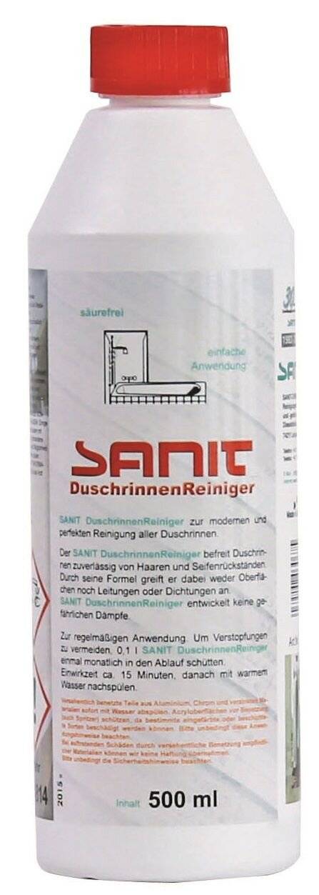 SANIT DuschrinnenReiniger 500 ml Flasche-0