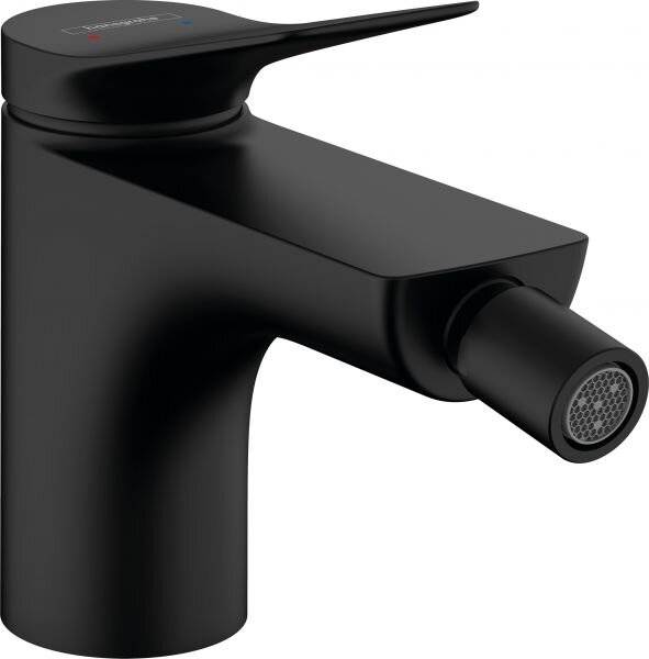 Hansgrohe Vivenis Einhebel-Bidetmischer, 7,5l/min, Zugstangen-Ablaufgarnitur, Mattschwarz-2