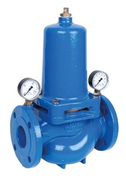 HONEYWELL Druckminderer D15S pulverbeschichtet, blau DN 65-0