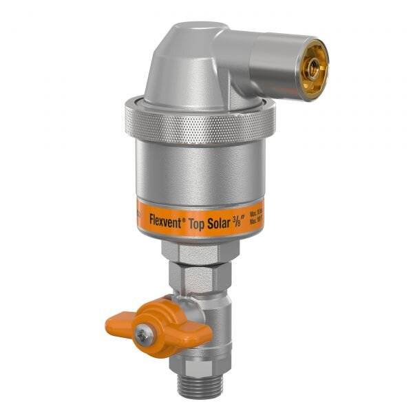 FLAMCO SIMPLEX FLAMCO Schwimmerentl. Flexvent Top S G3/8 M Solar, autom., sep. Absperrhahn