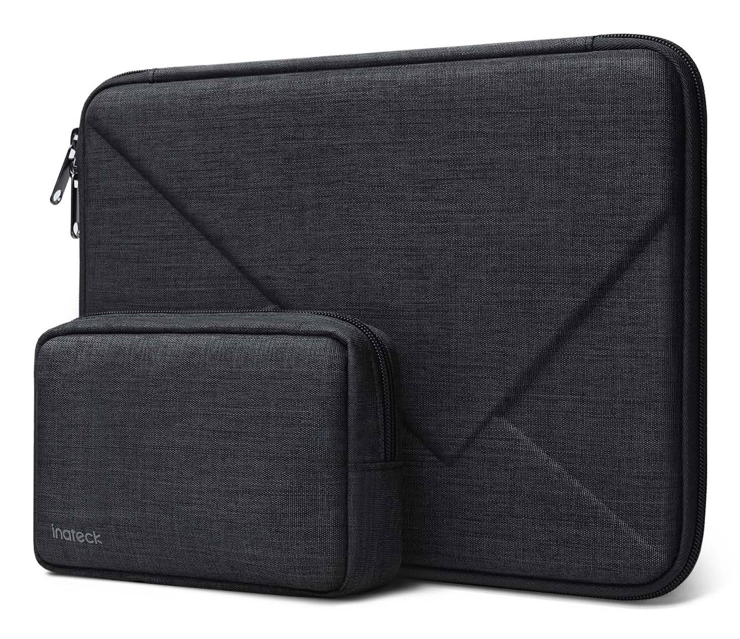 Inateck Laptoptasche 13.3"/Zubehörtasche LB01007-13S_black - Tasche-0