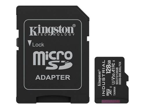 KINGSTON 128GB microSDXC Industrial C10 Komponenten Speicher Flash-Speicher