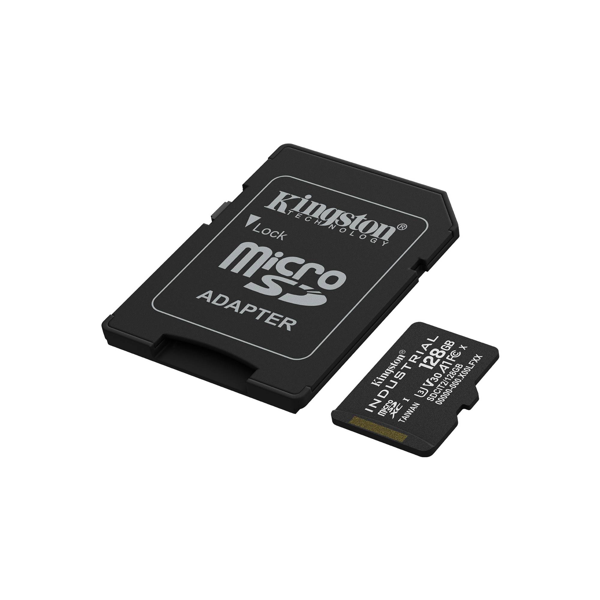 SD MicroSD Card 128GB Kingston SDHC (Class10) o.Adapter retail Multimedia-Technik Micro SD Karten-0