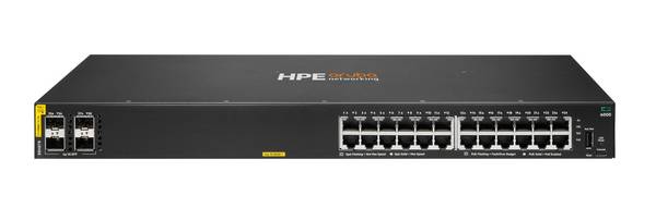 HPE Networking Cx 6000 24p 10M/100M/1G Class4 PoE 4p Sfp 1G 370W Switch - Switch - 1 Gbps