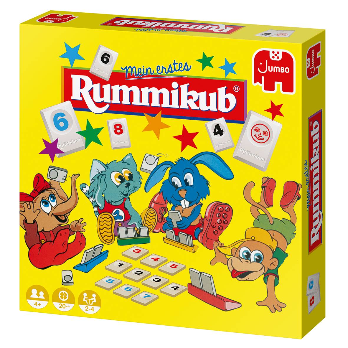 Jumbo Spiele Rummikub Original Mein erstes, Brettspiel, Auf Kacheln basierend, 4 Jahr(e), 20 min, 20 min, Familienspiel-3