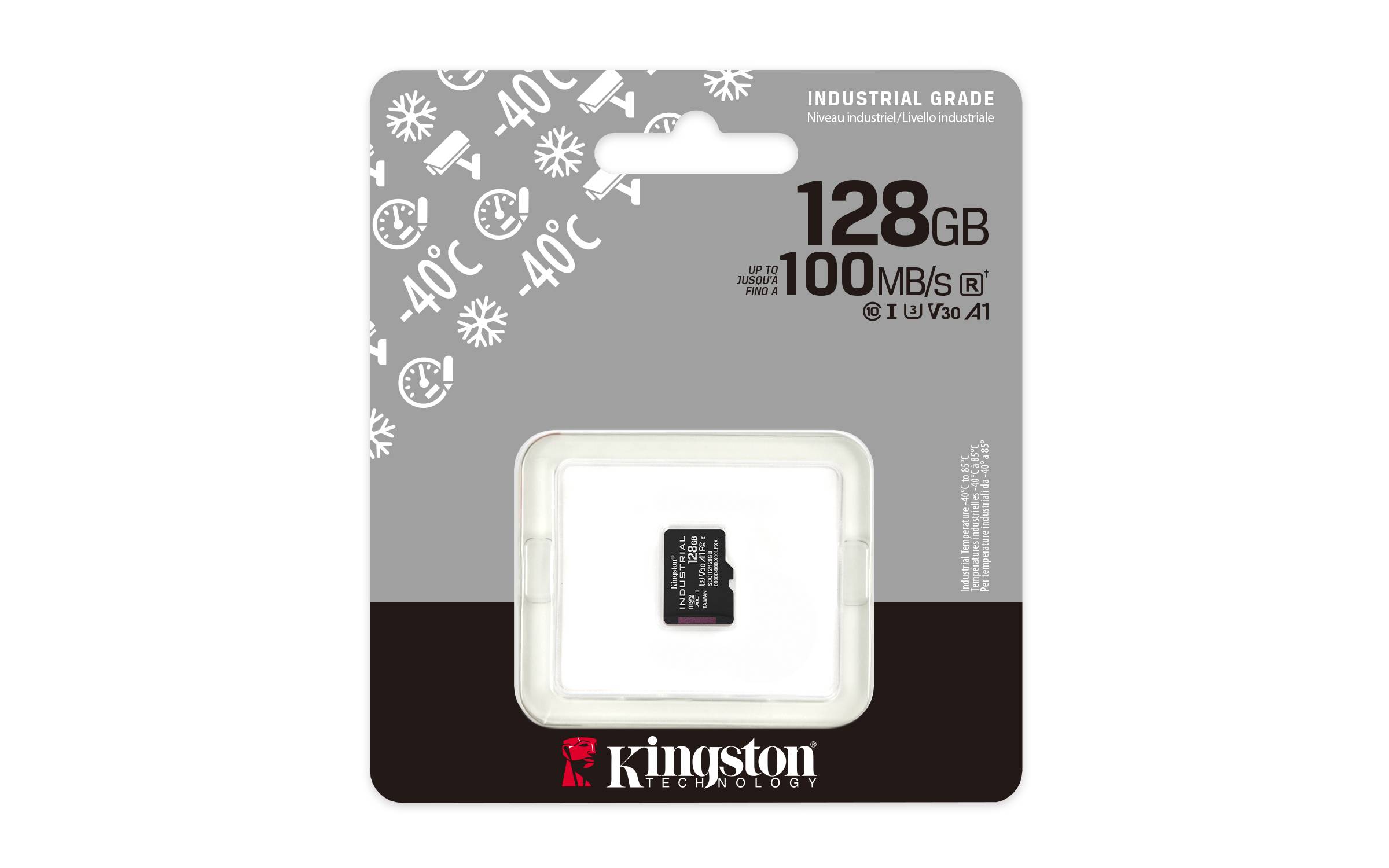 SD MicroSD Card 128GB Kingston SDHC (Class10) o.Adapter retail Multimedia-Technik Micro SD Karten-3