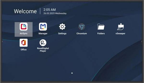 ViewSonic ViewBoard LED large format display 3840x2160 500 nits Android 14 24/7 43" USB Typ C