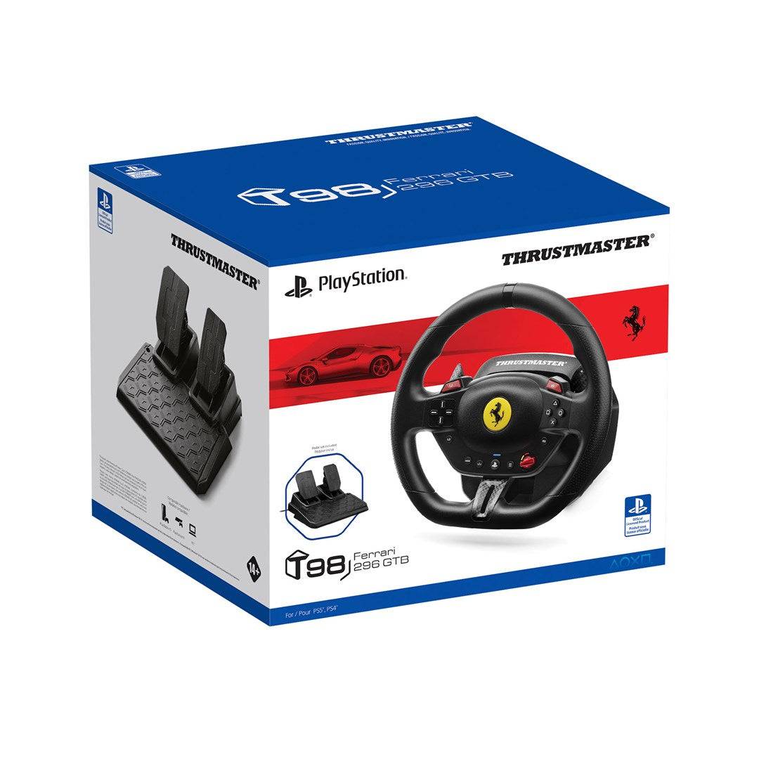 ThrustMaster T98-P FERRARI 296 GTB, Lenkrad + Pedale, PC, PlayStation 4, PlayStation 5,-2