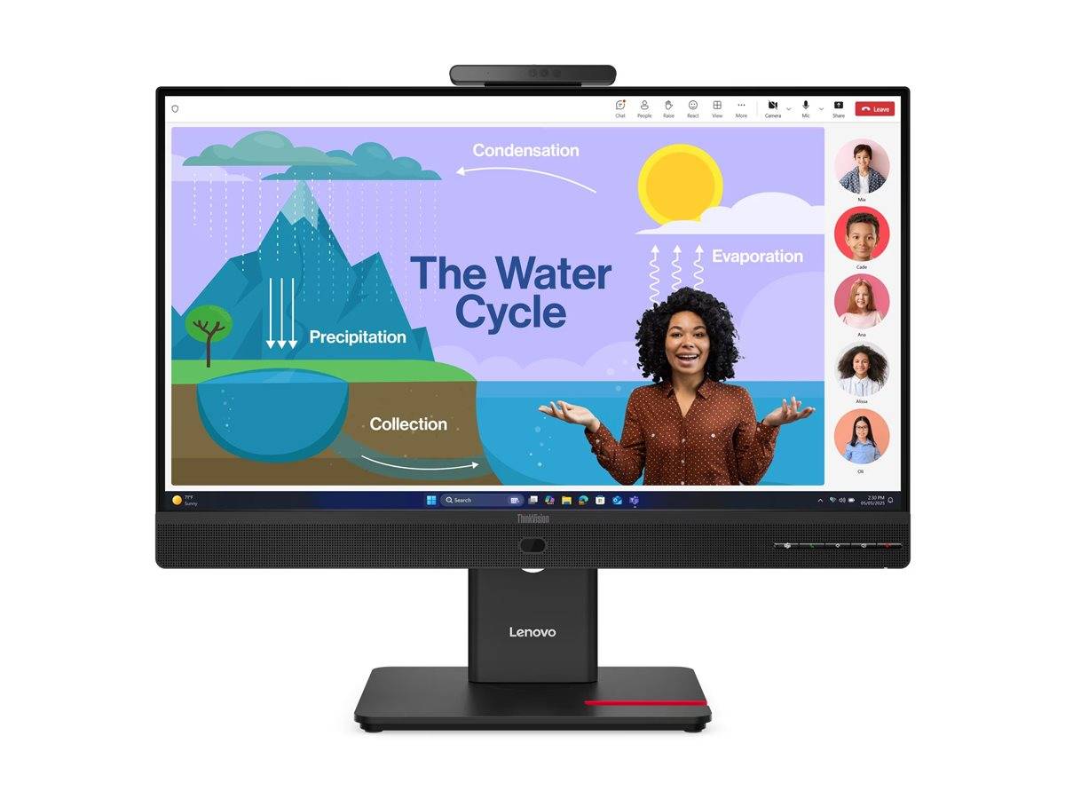 Lenovo ThinkVision T24D-4v LED-Monitor 1920 x 1080 Full HD 1080p @ 120 Hz IPS 250 cd/m² 1500:1 4 ms HDMI 2xDisplayPort-1