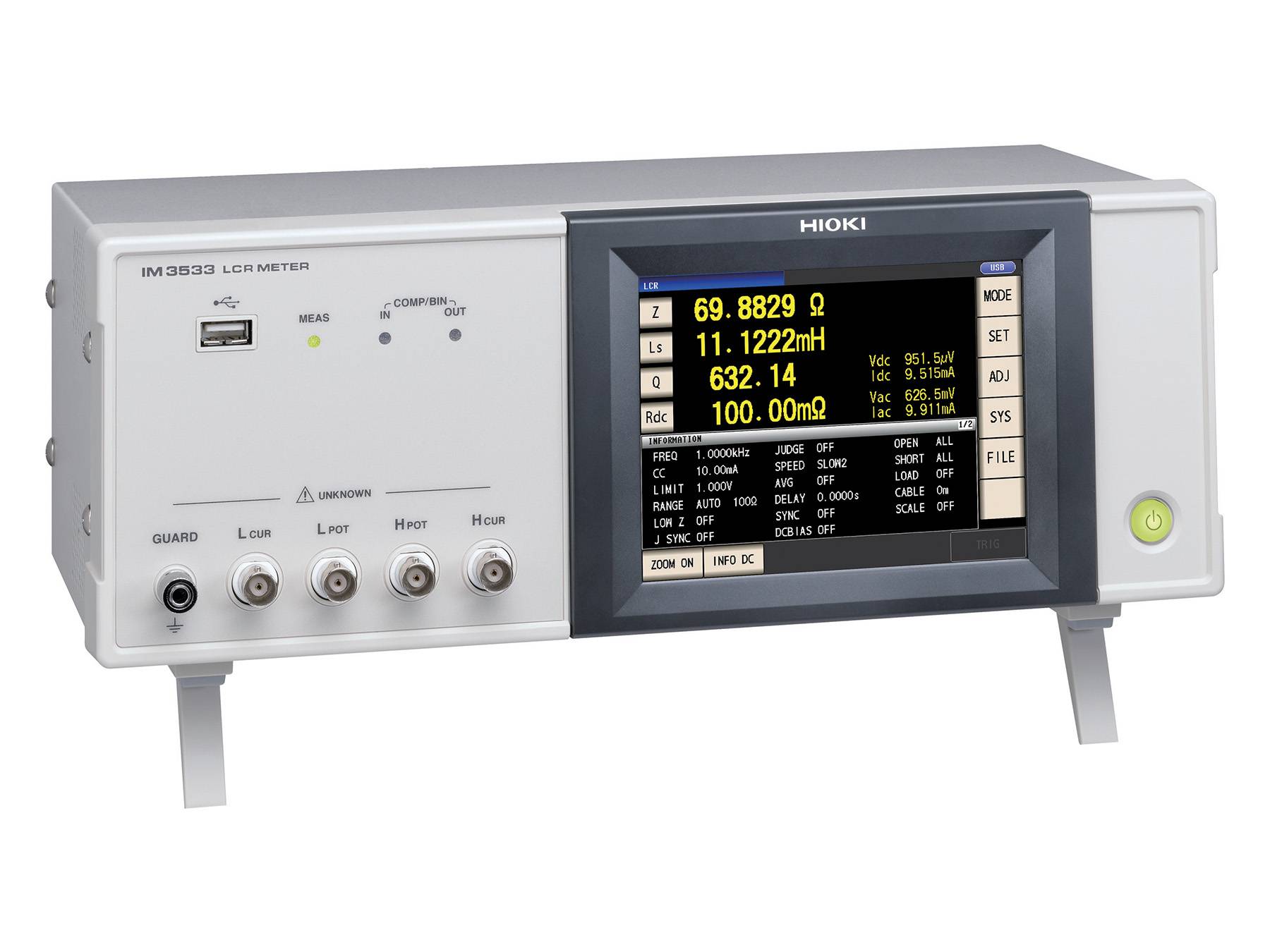 IM3533 - LCR-Messgerät, DC und 1 mHz bis 200 kHz-0