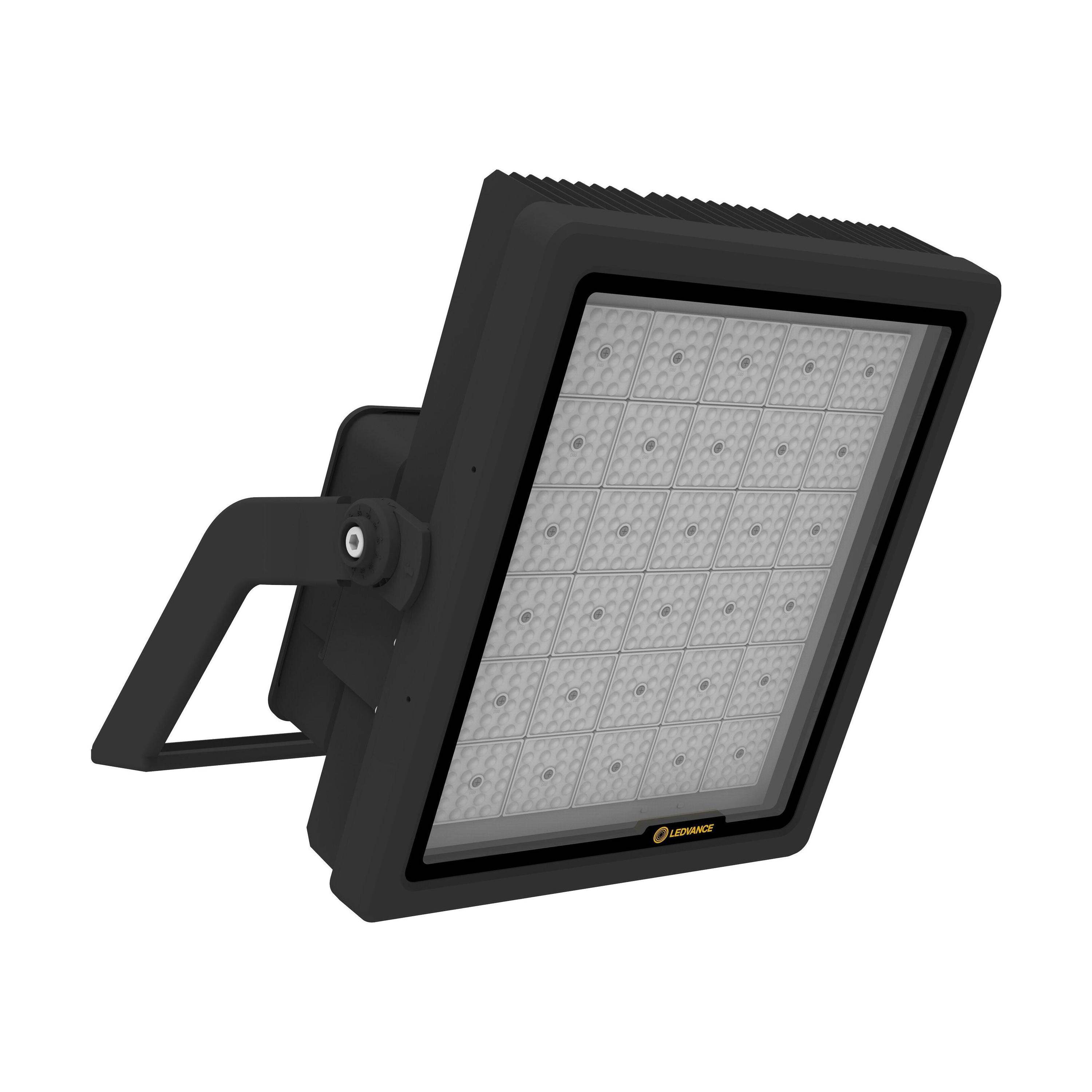 Ledvance LED-Scheinwerfer High Mast Aluminium Schwarz 470W 70000lm 60D - 757 Kaltweiß | IP66 - Sy-0