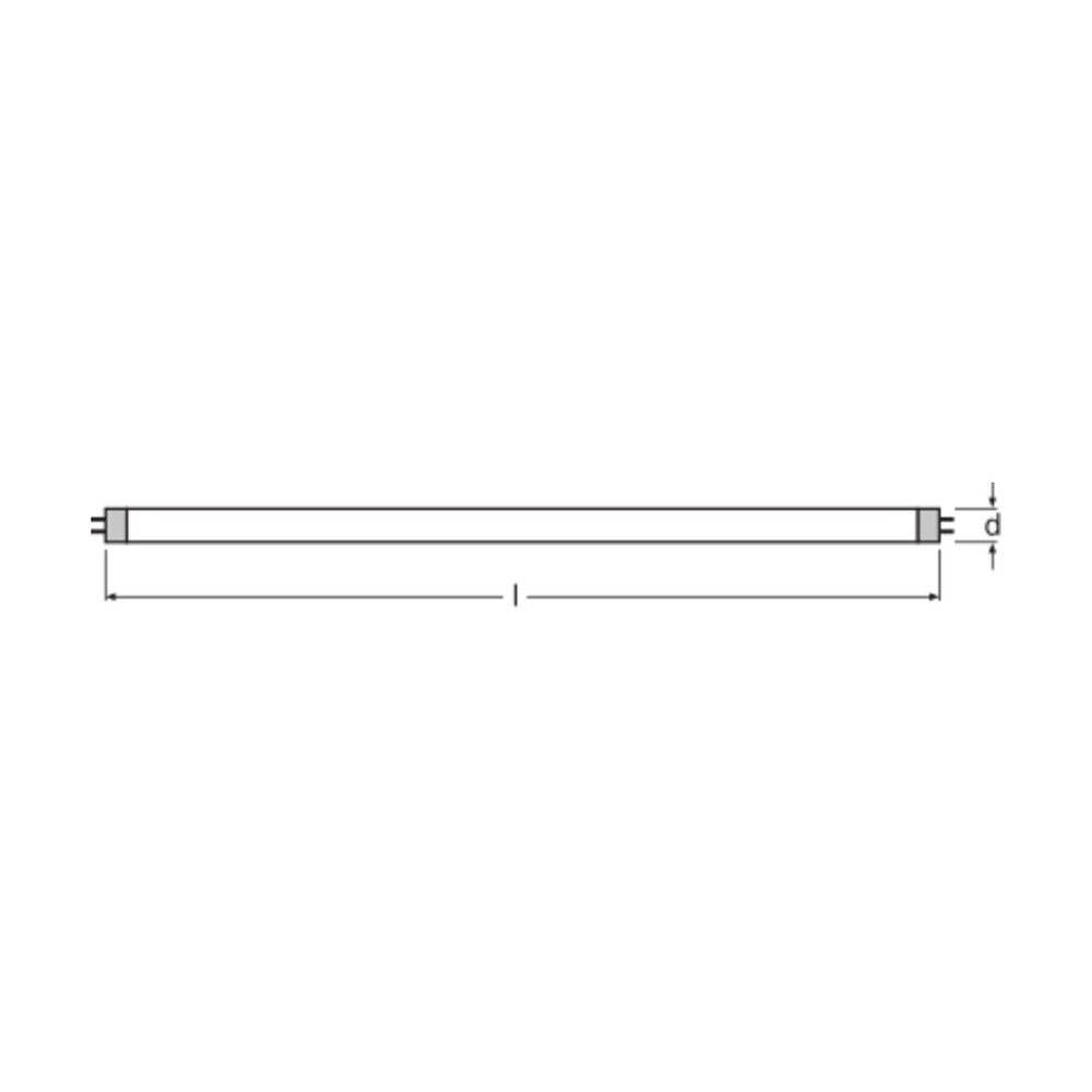 Symbolbild für OSR L-Lampe L 6W-840 EL L=226,3mm T5 16mm G5 fr Notbeleuchtung EEK G Baumarkt & Garten Beleuchtung