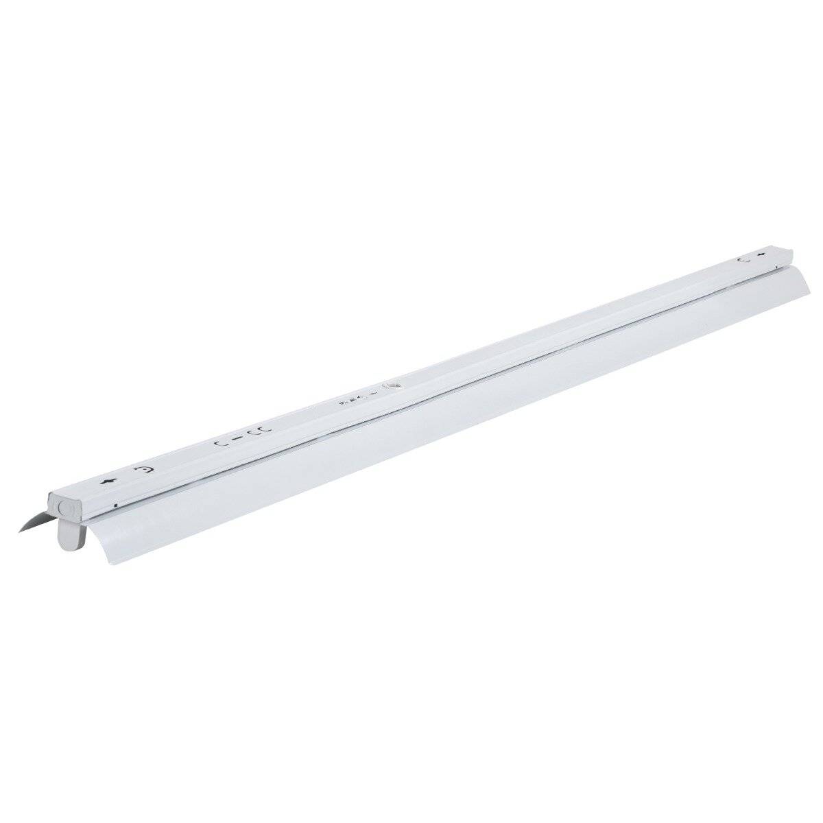 Noxion Deckenleuchte Click Reflektor V2 LED T8 | Geeignet für 1x 150cm LED Röhre