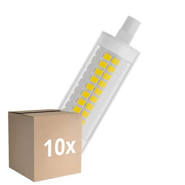 Mehrfachpackung 10x Ledvance LED Slim Line R7s 78mm 9.5W 1055lm - 827 Extra Warmweiß | Dimmbar