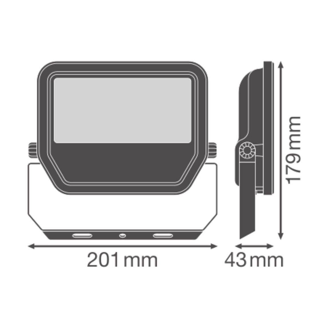 Preisbild für Ledvance LED-Fluter FL50P41W6KLM840..BK