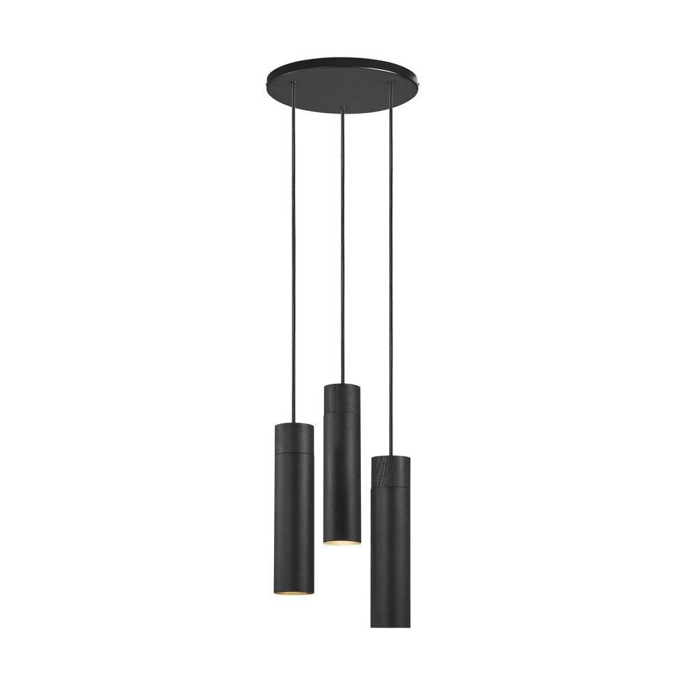 Nordlux Pendelleuchte Tilo Metall Schwarz | IP20 - Geeignet für 3x GU10-5