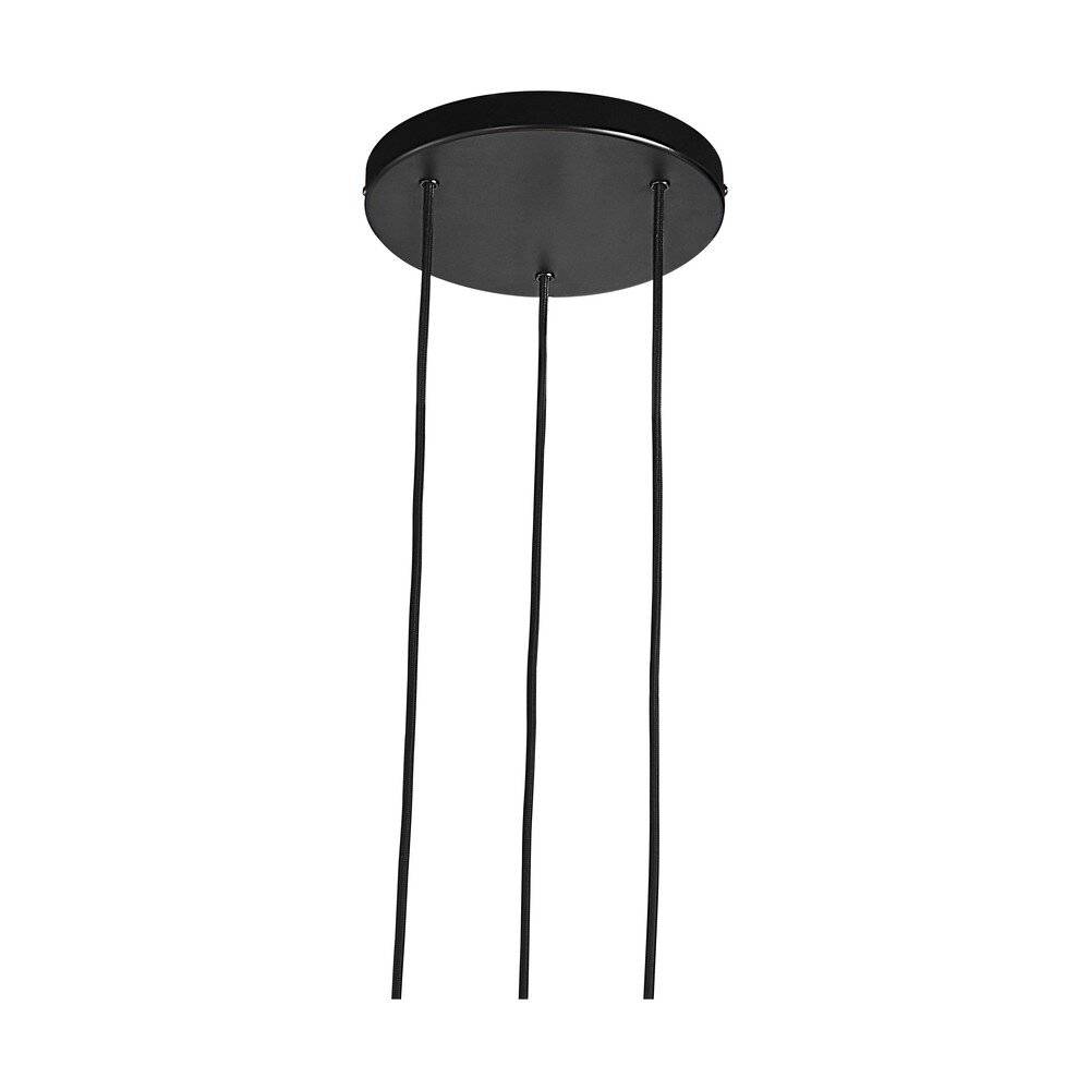 Symbolbild für Nordlux Pendelleuchte Tilo Metall Schwarz | IP20 - Geeignet für 3x GU10