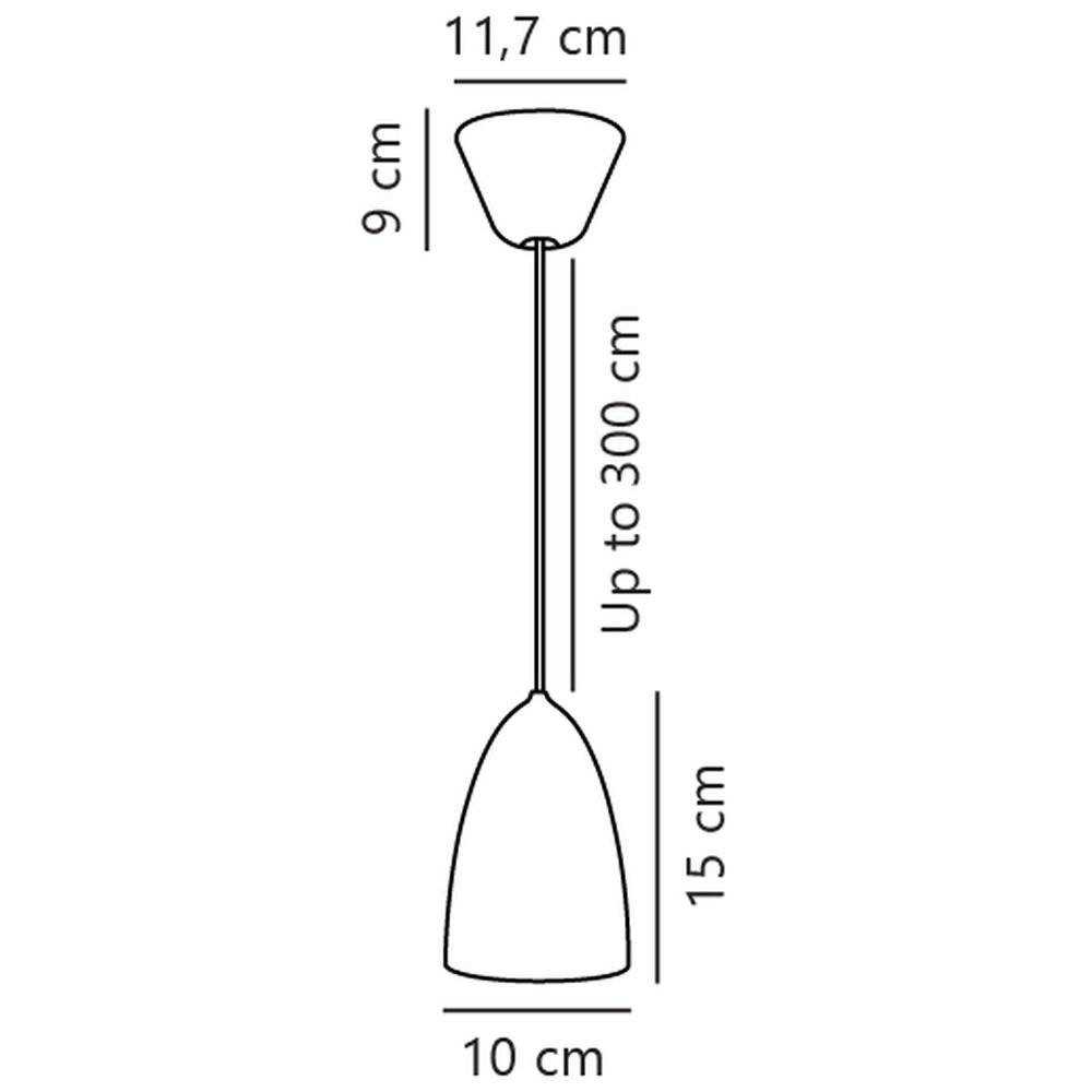 Preisbild für DFTP by Nordlux Nexus 2 Pendelleuchte Metall Schwarz | Geeignet für GU10