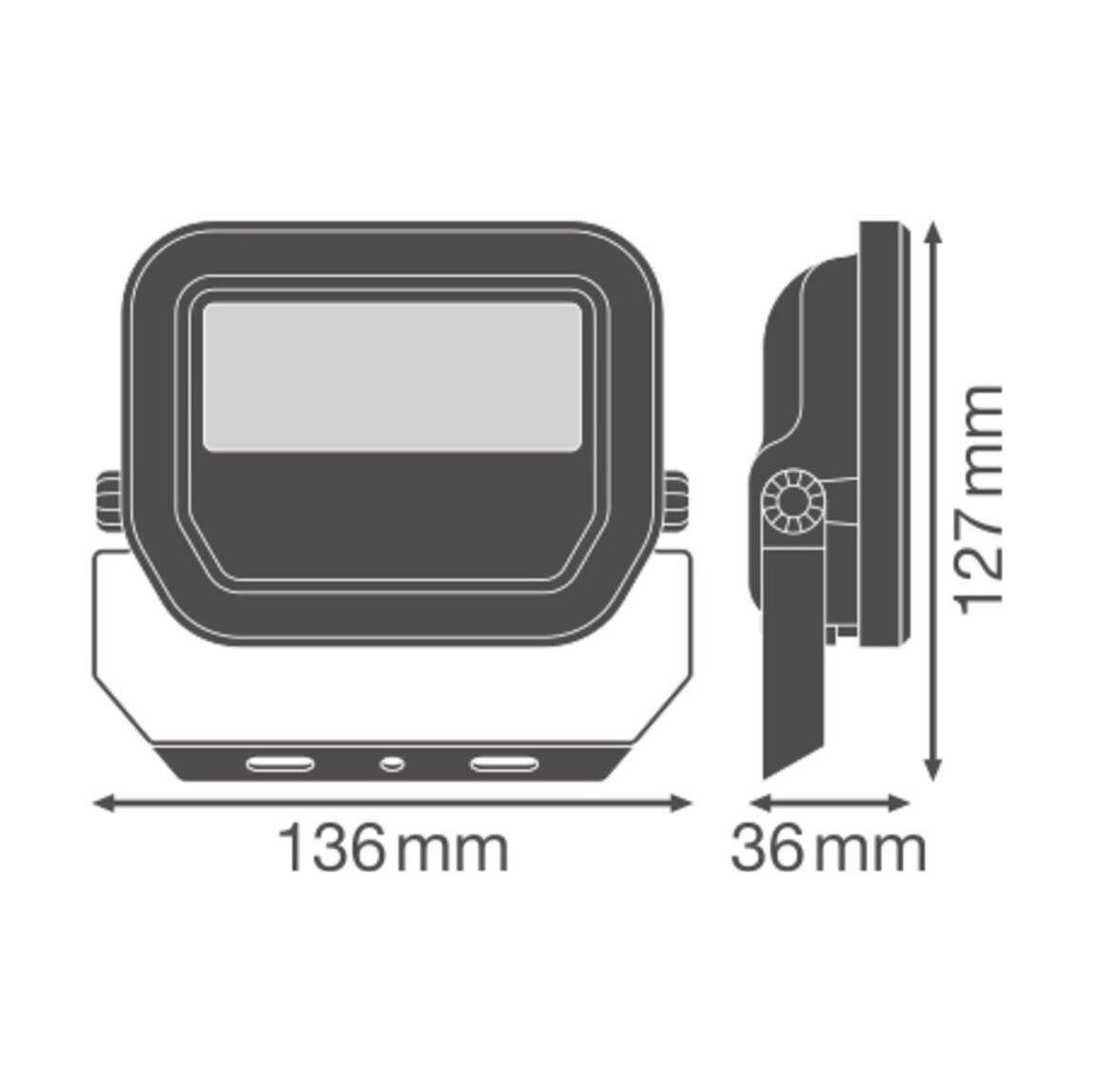 Symbolbild für Ledvance LED-Fluter FL10P8W1K2LM830..BK