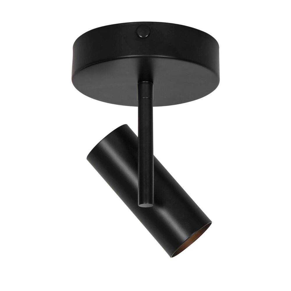 Symbolbild für Nordlux Jerome Deckenleuchte Metall Schwarz | 55mm - Geeignet für GU10