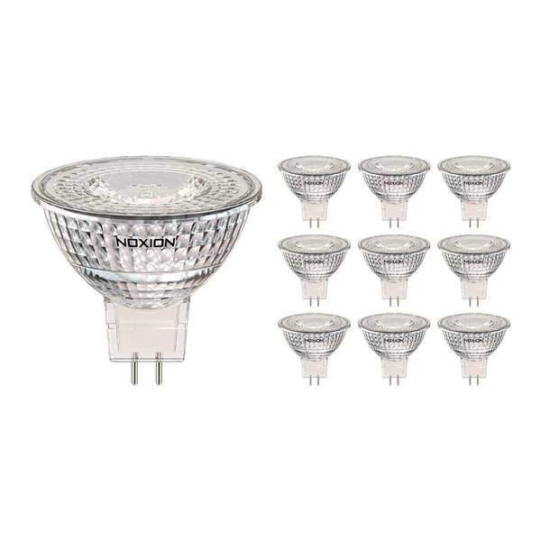 Mehrfachpackung 10x Noxion LED-Spot GU5.3 MR16 4.4W 345lm 36D - 840 Kaltweiß | Dimmbar - Ersatz f