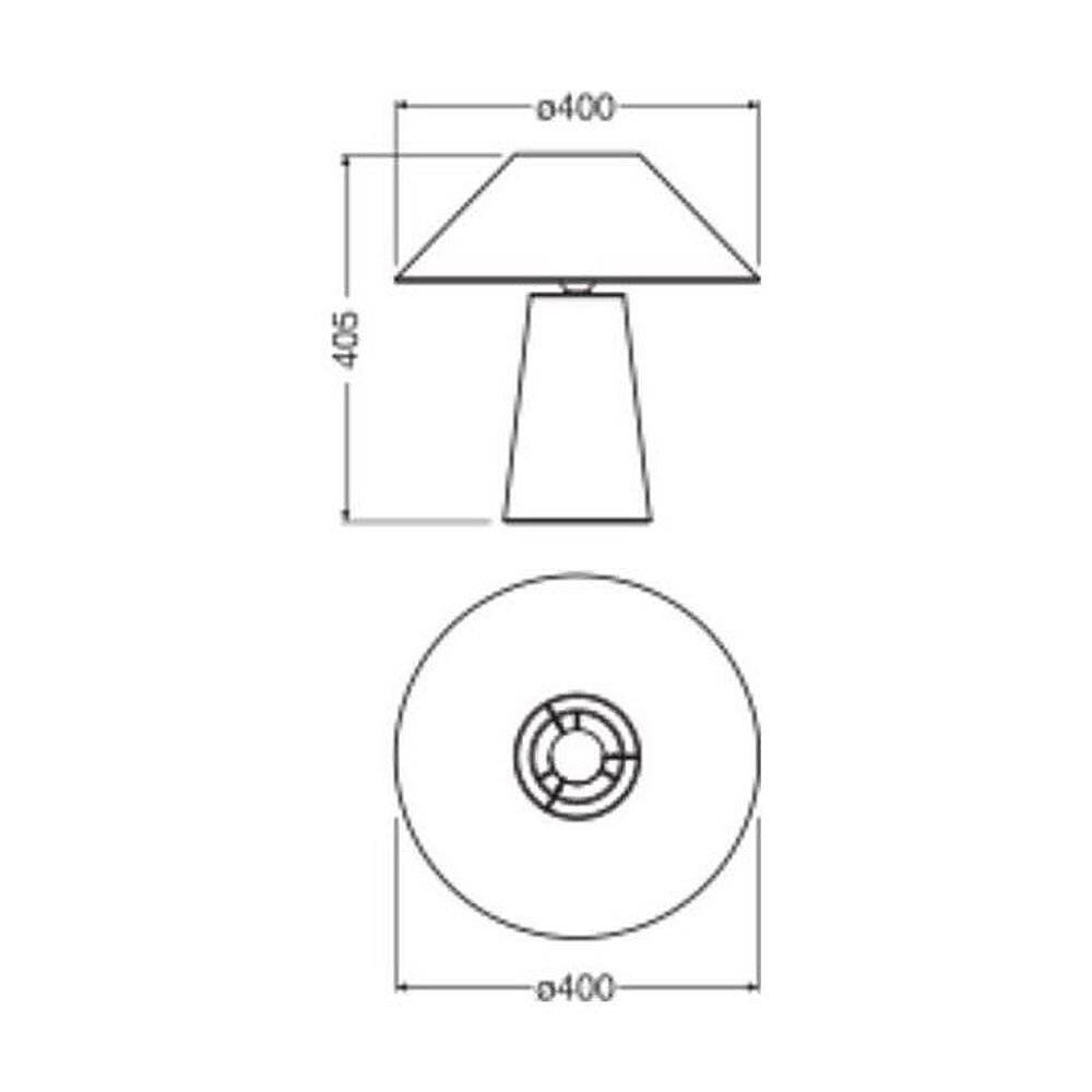 Preisbild für Ledvance Tischleuchte E27 D.Bam.#4058075840607