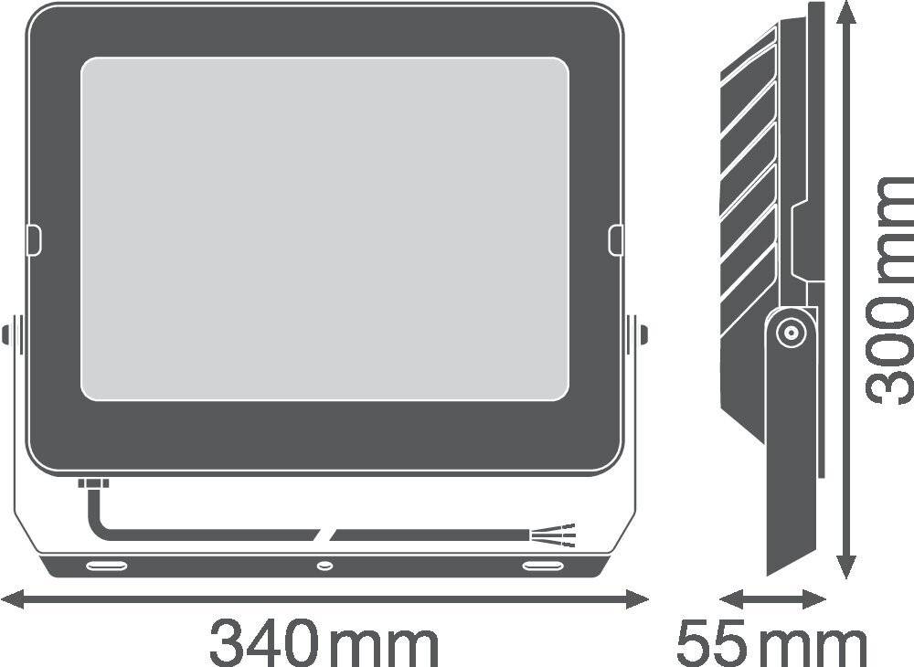 Symbolbild für Ledvance LED-Fluter FLCOMPV180W865SYM100
