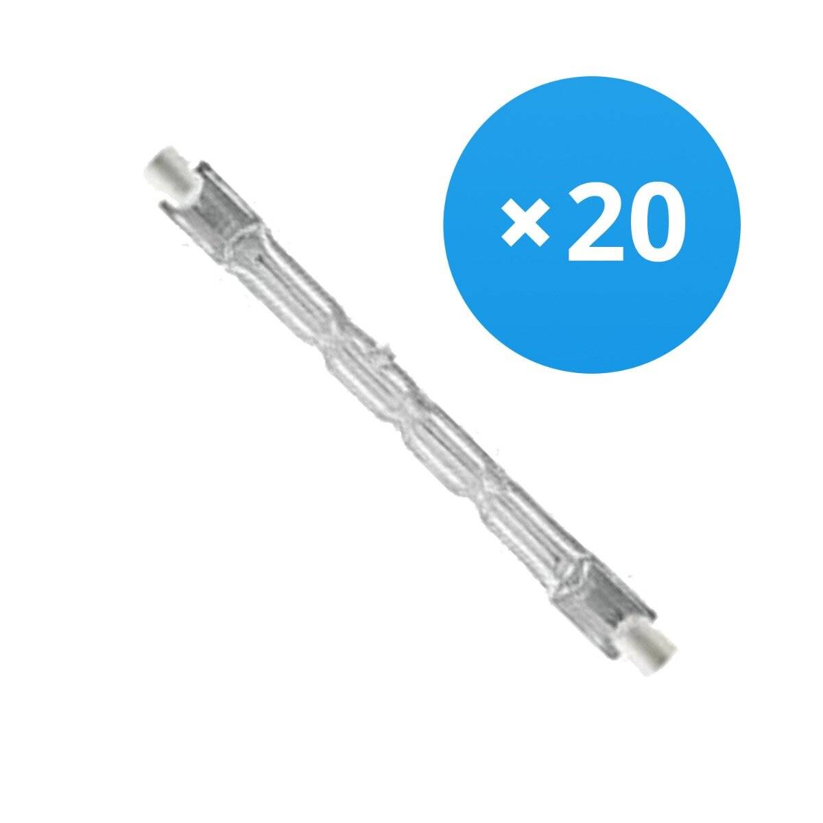 Mehrfachpackung 20x Osram Haloline 64696 Eco ES R7s 120W | 118mm-0
