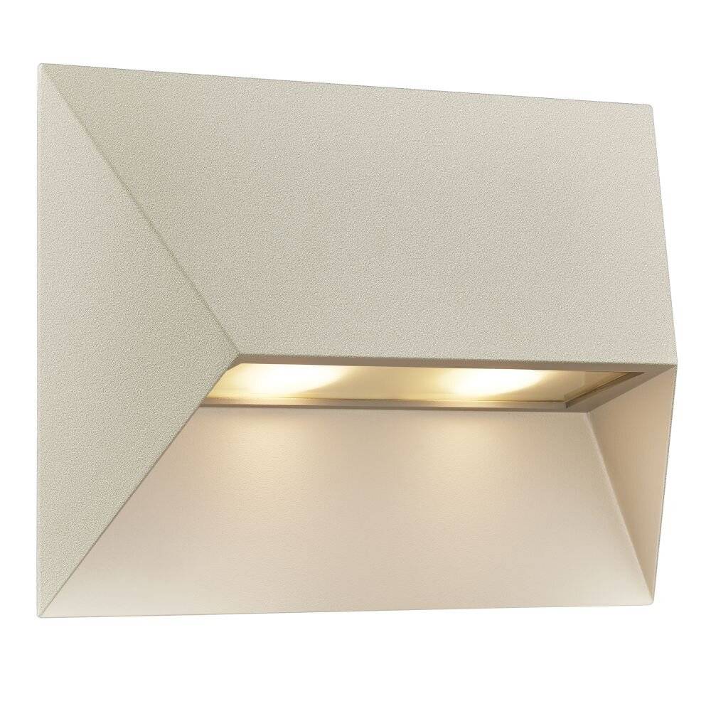 Preisbild für Mehrfachpackung 6x Nordlux Pontio Wandleuchte Aluminium Sanded | IP54 - Geeignet für 2x GU10