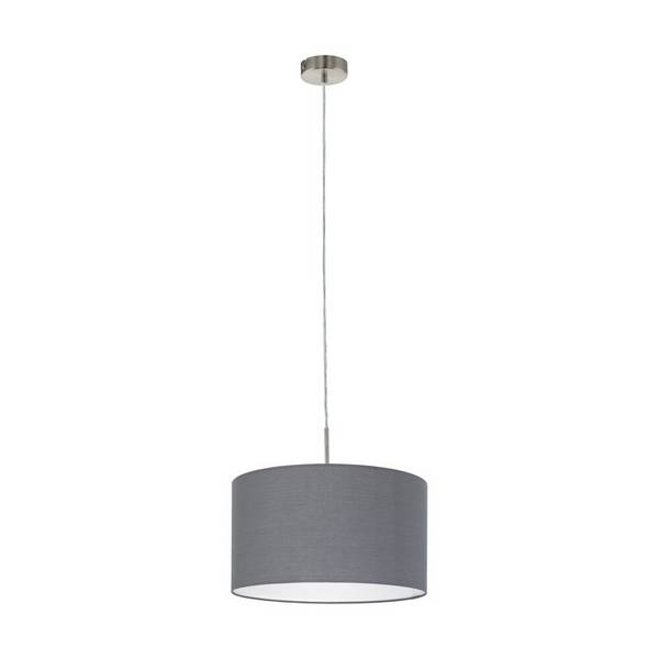 Eglo Pendelleuchte Pasteri Stahl Satin-Nickel | IP20 - Geeignet für 1x E27