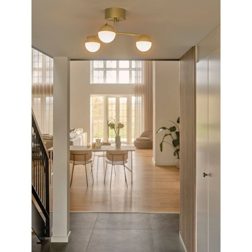 Preisbild für Nordlux Contina Deckenleuchte Metall Kupfer | Geeignet für 3x G9